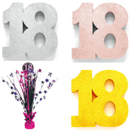 18 Jaar Staande Decoratie - Partywinkel