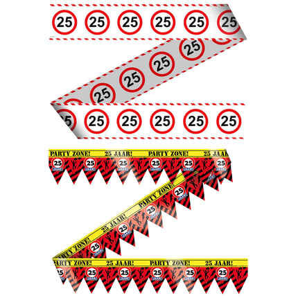 25 Jaar Afzetlinten - Partywinkel