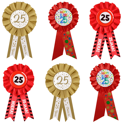 25 Jaar Rozetten - Partywinkel