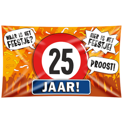 25 Jaar Vlaggen - Partywinkel