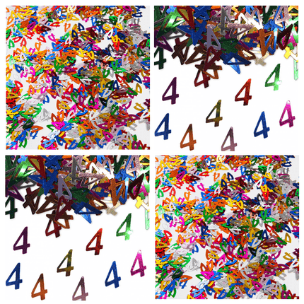 4 Jaar Confetti - Partywinkel