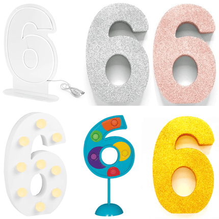 6 Jaar Tafeldecoratie - Partywinkel