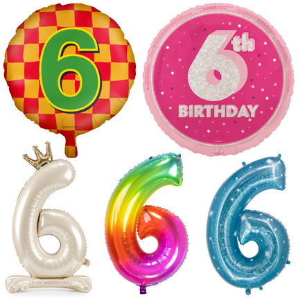 Collection image for: 6 Jaar Folie Ballonnen