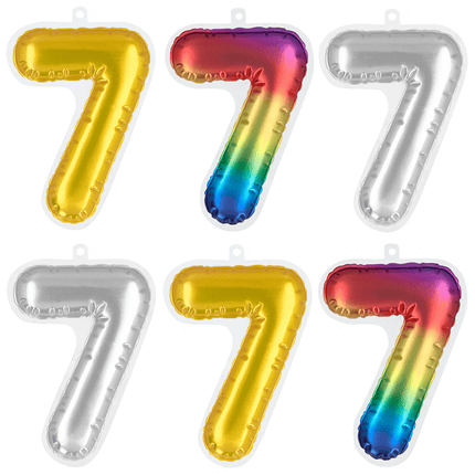 7 Jaar Stickers - Partywinkel