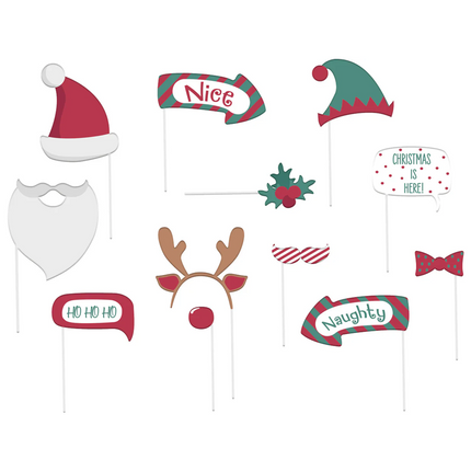 Collection image for: Kerst Photo Booth Props