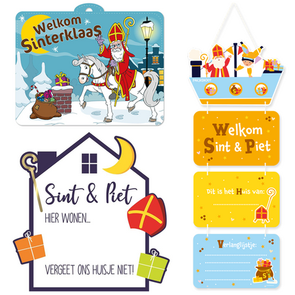 Collection image for: Sinterklaas Deurborden