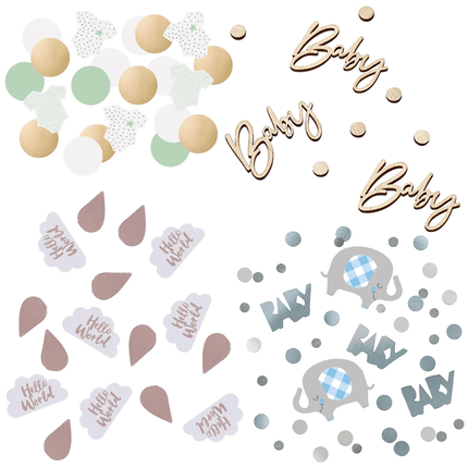 Babyshower Confetti - Partywinkel