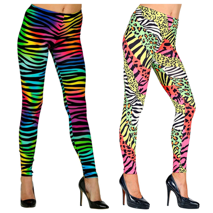 Dierenprint Leggings - Partywinkel