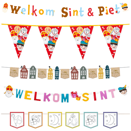 Sinterklaas Slingers - Partywinkel