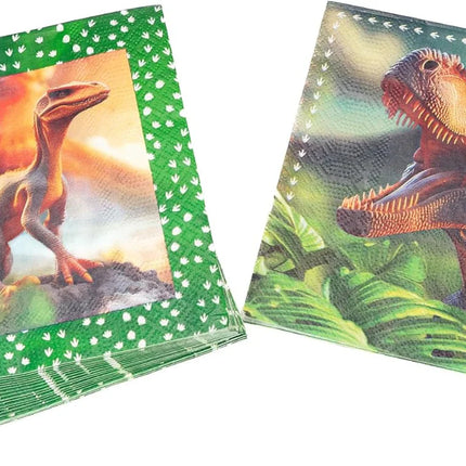 Dino Servetten 3 - Laags 33cm 20st
