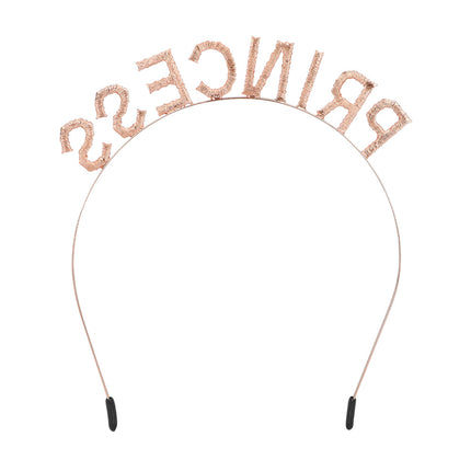 Metalen diadeem 'Princess'