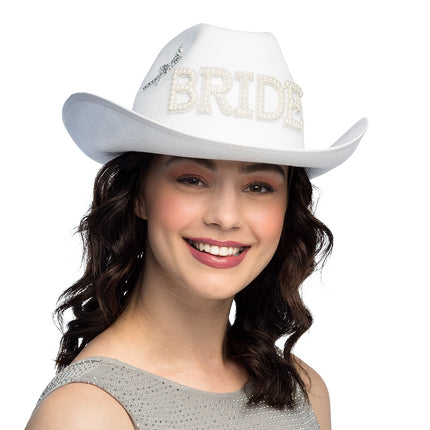 Hoed cowboy Star 'Bride'