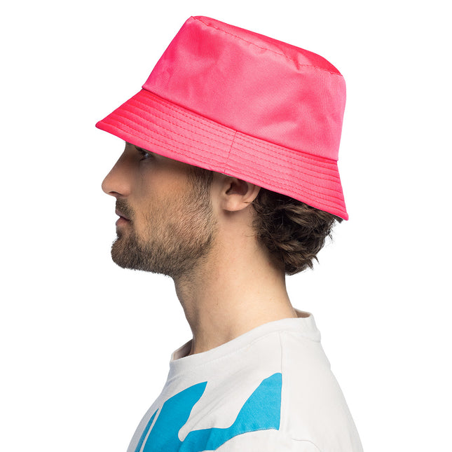 Bucket hat Rave neonroze