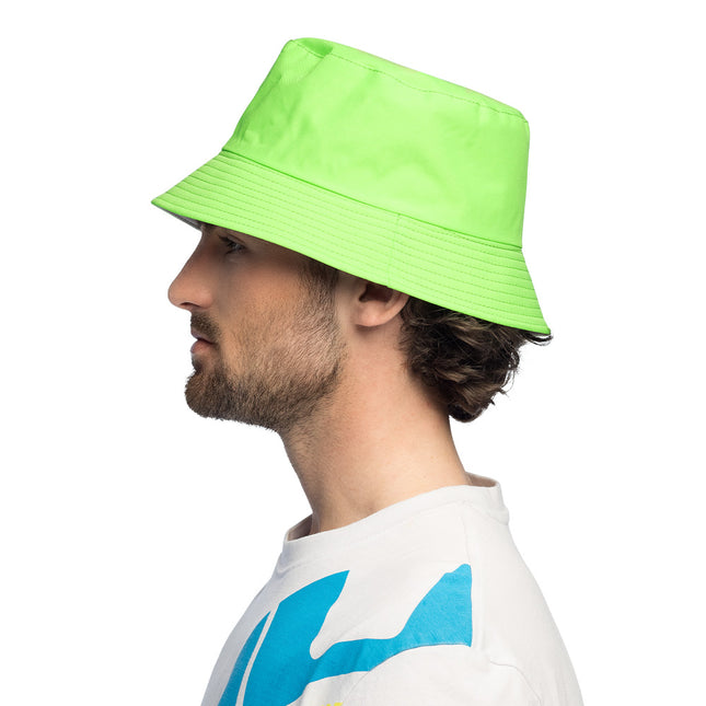Bucket hat Rave neongroen