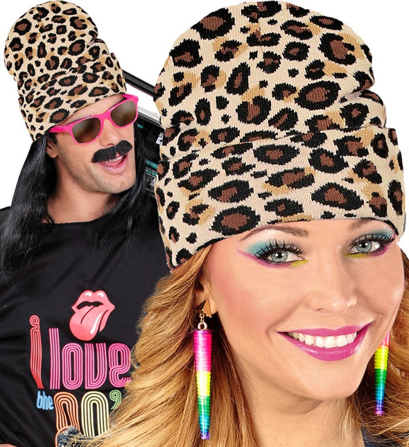 Beanie Luipaard Classic