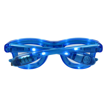 LED partybril Blink blauw