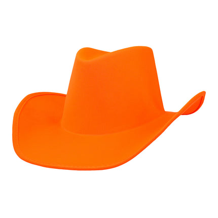 Hoed cowboy Blaze neonoranje