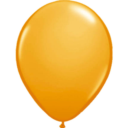 Oranje Ballonnen Latex Basic 30cm 10st