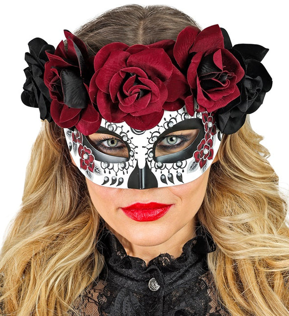 Dia De Los Muertos Haarband Rozen