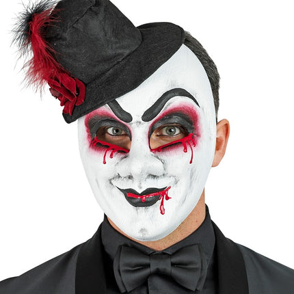 Hoed Masker Zwart Wit