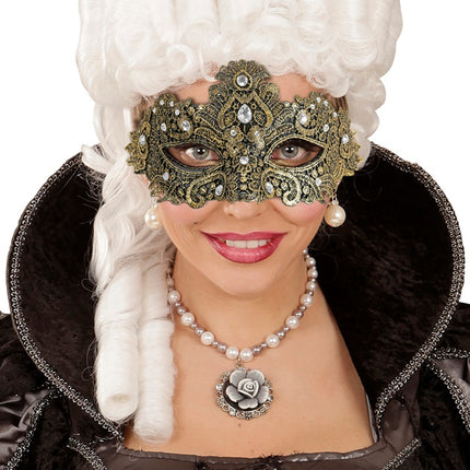 Oogmasker Theater Goud