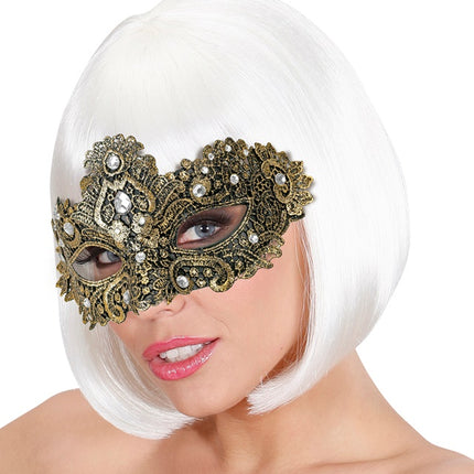 Oogmasker Theater Goud