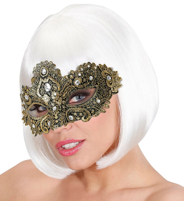 Oogmasker Theater Goud