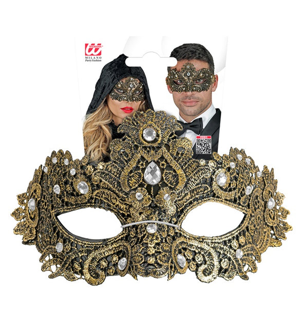 Oogmasker Theater Goud