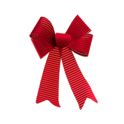 Rood Strik Gestreept 39cm