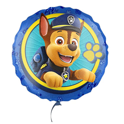 Paw Patrol Helium Ballon Chase Leeg 45cm
