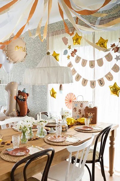 1 Jaar Cijfer Ballon Beer 81cm van Partydeco koop je bij Partywinkel