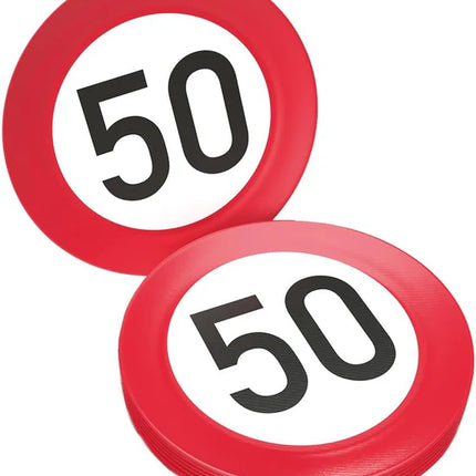 50 Jaar Borden Verkeersbord 23cm