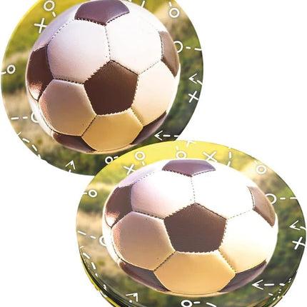 Voetbal Borden Realistich 23cm 8st