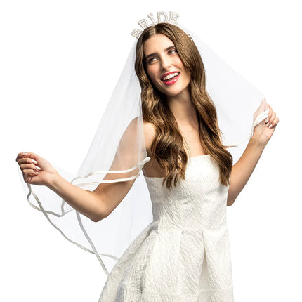 Bride Sluier Dames Wit