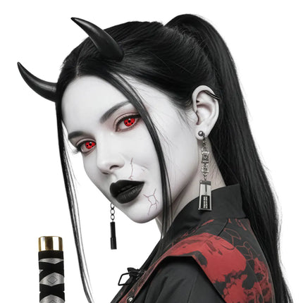 Paar 3-maandslenzen Cursed demon