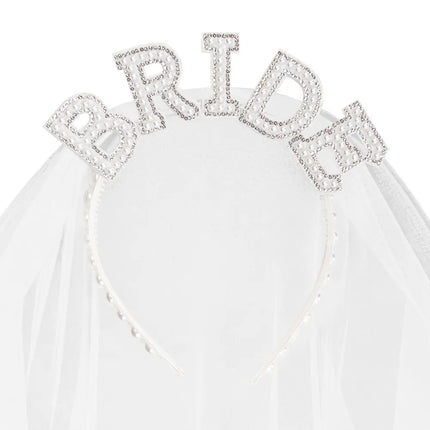 Bride Sluier Dames Wit