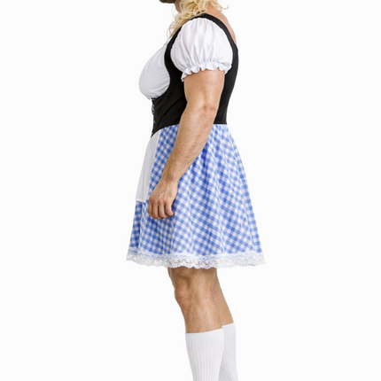 Blauwe Dirndl Jurk Oktoberfest Heren