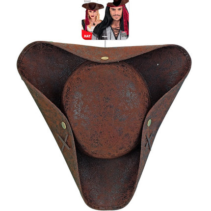 TRICORN VERWEERD LEER BRUIN