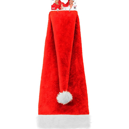 KERSTMAN MUTS PLUCHE EXTRA LANG 125 CM