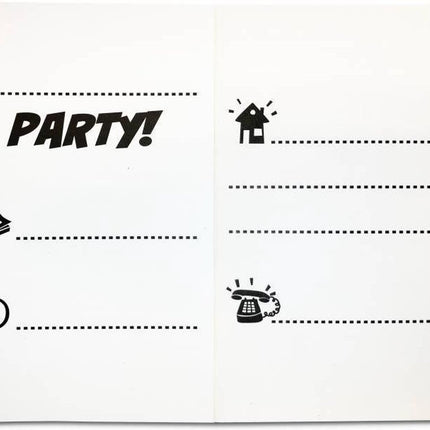 Finding Dory Uitnodigingen 6st