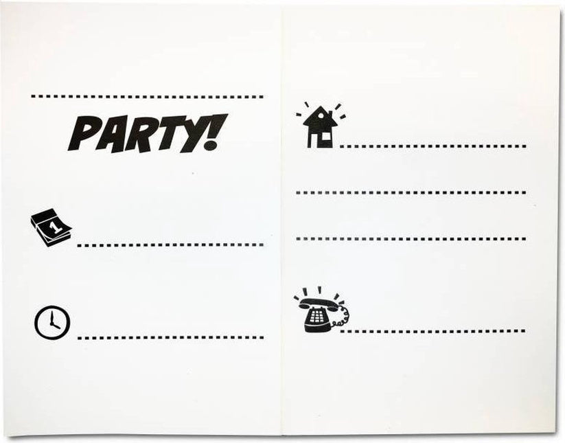 Finding Dory Uitnodigingen 6st