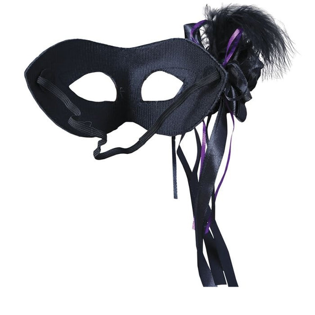 Zwart Oogmasker Veer