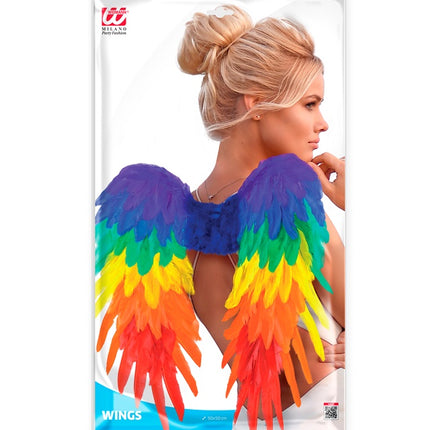 VEREN VLEUGELS REGENBOOG OPVOUWBAAR 50 X 50 CM