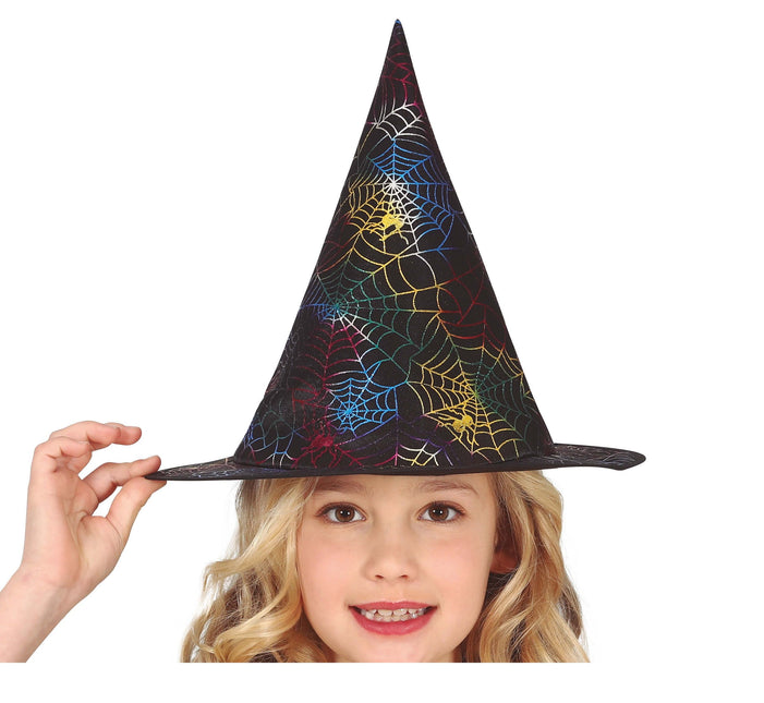 Halloween Heksenhoed Spinnen Kind