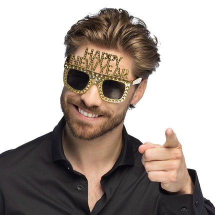 Happy New Year Bril Goud