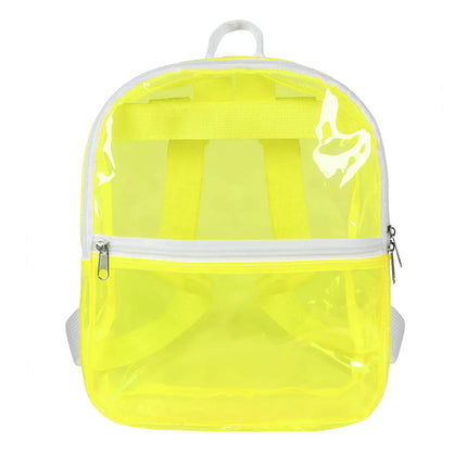 Rugzak Clarity neongeel (28 x 23 x 10 cm)