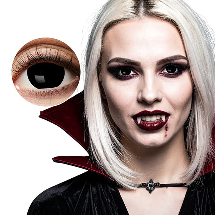 Paar 6-maandslenzen Mini sclera Night