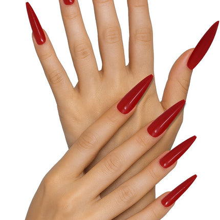 Halloween Nepnagels Rood Punt