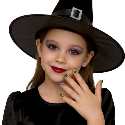 Halloween Nepnagels Kind Heksen