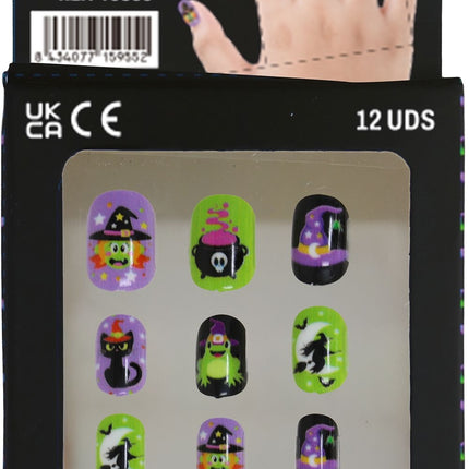 Halloween Nepnagels Kind Heksen
